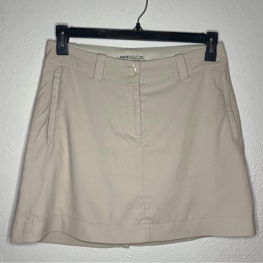 Nike Golf Beige Dri-FIT Skort – Size 6